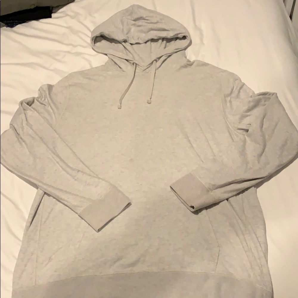 cream pullover hoodie